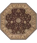 Nourison 2000 Octagon Area Rug 2206-Brown