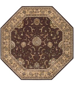 Nourison 2000 - 2206 Brown Area Rug 10 ft. X OCTAGON