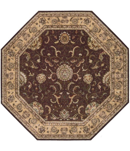 Nourison 2000 Octagon Area Rug 2206-Brown