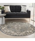Nourison Home Concerto Blue Rug CNC05 8 ft. Round - Rugs Town Nourison Home Concerto Blue CNC05 8 ft. Round Rug
