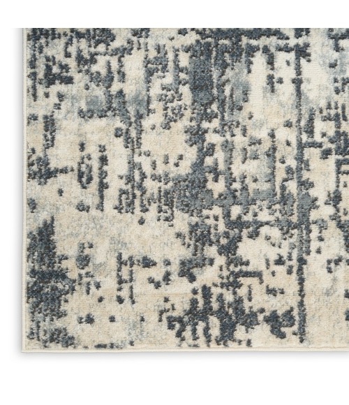 Nourison Quarry Ivory Grey QUA17 8 ft. Rect. Rug