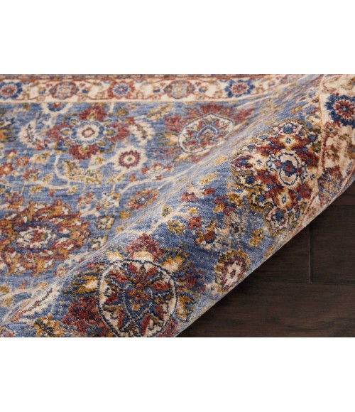 Nourison RESEDA Area Rug Nourison Reseda Runner Area Rug RES04-Sky