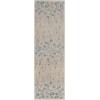 Nourison Tranquil(Traql) - Tra04 Ivory Area Rug 2 ft. 3 X 7 ft. 3 Rectangle