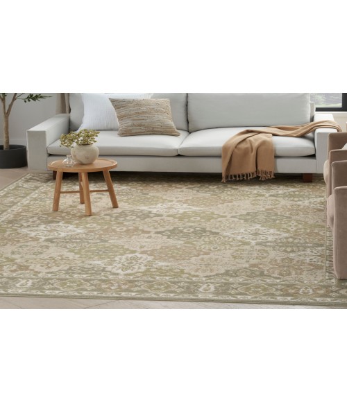 Nourison Grafix Green GRF31 5 ft. 3 in. X 7 ft. 3 in. Rectangle Rug