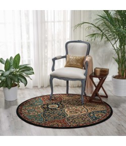 Nourison 2020 - Nr203 Multicolor Area Rug 5 ft. X Round