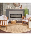 Nourison Twist Reversible Natural TWS01 8 ft. X Round Rug