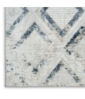 Nourison Dekor Grey Navy DEK05 2 ft. X 4 ft. Rect. Rug