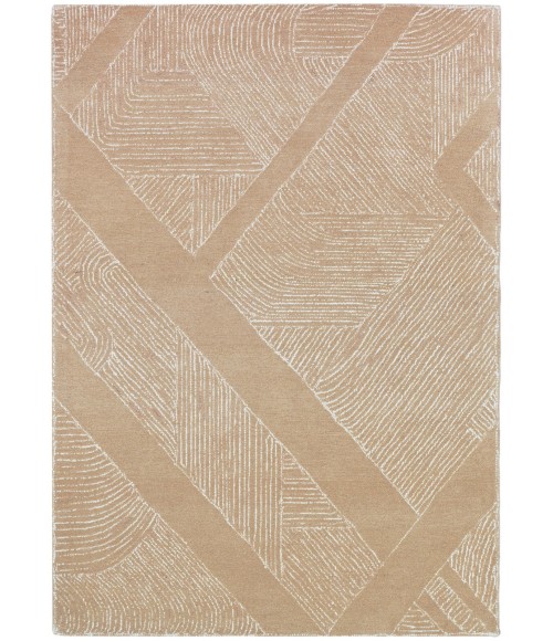 DKNY Pure Patterns Camel PRN01 4 ft. X 6 ft. Rect. Rug