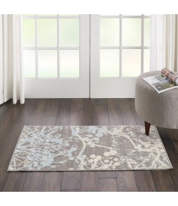 Nourison Home Jubilant JUB12 Grey 2 ft. X 4 ft. Area Rug