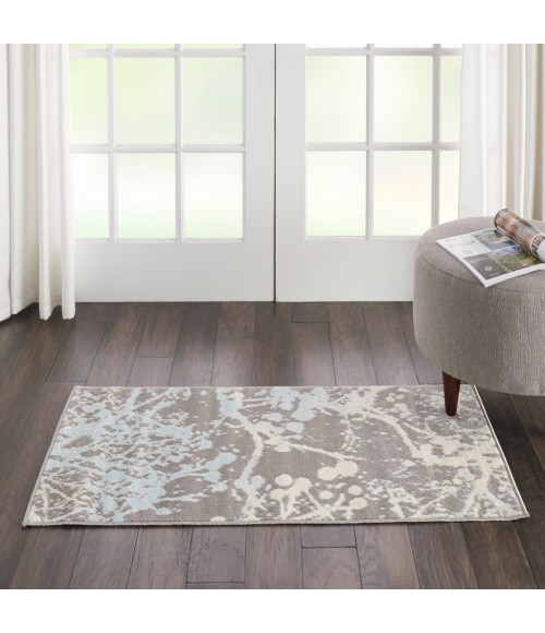 Nourison Jubilant Area Rug JUB12-Grey