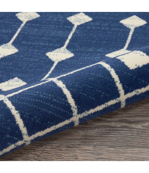 Nourison Grafix Area Rug GRF37-Navy