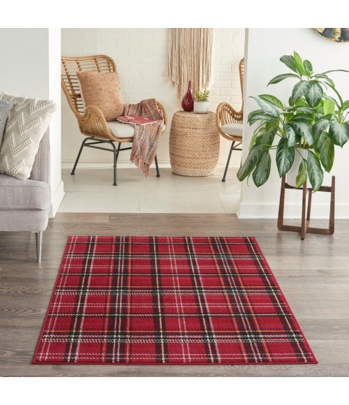 Nourison Grafix Area Rug GRF03-Red