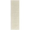 DKNY Pure Grids PGR01 Ivory Beige 2 ft. 3 in. X 7 ft. 6 in. Area Rug