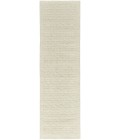 DKNY Pure Grids Ivory Beige PGR01 8 ft. Rect. Rug