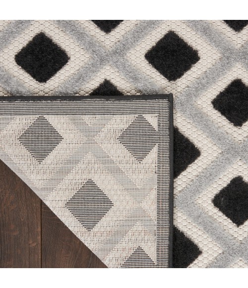 Nourison Aloha Area Rug ALH26-Black White