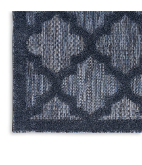 Nourison Easy Care Area Rug Nourison Easy Care Area Rug NES01 Navy Blue