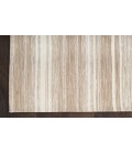 Nicole Curtis Lake Taupe Ivory WNC01 26 X 45 Rectangle Rug