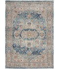 Nourison Quarry Ivory Blue QUA11 4 ft. X 6 ft. Rect. Rug