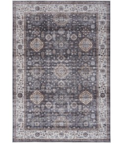 Nourison Fulton - Ful12 Charcoal Area Rug 5 ft. X 7 ft. Rectangle
