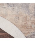 Nourison Rustic Textures Area Rug RUS02 Beige/Grey 5'3" Round