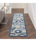 Nourison Aloha Area Rug ALH17-Blue/Grey