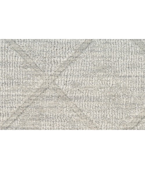 Nourison Wool Haven Grey WOH01 5 ft. 3 in. X 7 ft. 3 in. Rectangle Rug