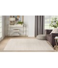 Nourison Serenity Home Ivory Cream SRH05 3 ft. 11 in. X 5 ft. 11 in. Rectangle Rug