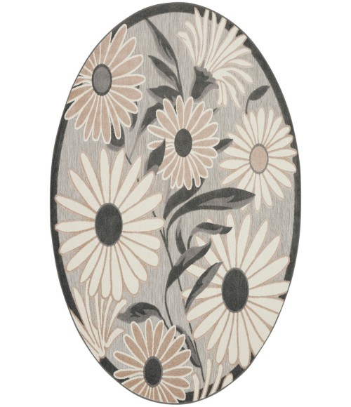 Nourison Aloha Beige ALH33 7’10” Round Rug