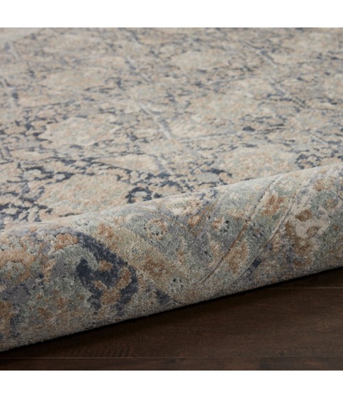 kathy ireland Home Malta Area Rug MAI09-Navy