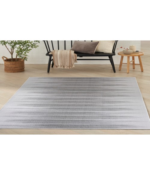 Nourison Vintage Home Grey VNH07 5 ft. X 7 ft. Rectangle Rug