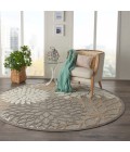 Nourison Aloha Round Area Rug ALH05-Natural