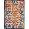 Nourison Aloha - Alh21 Multicolor Area Rug 3 ft. 6 X 5 ft. 6 Rectangle