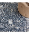 kathy ireland Home Malta Area Rug MAI12-Navy/Ivory
