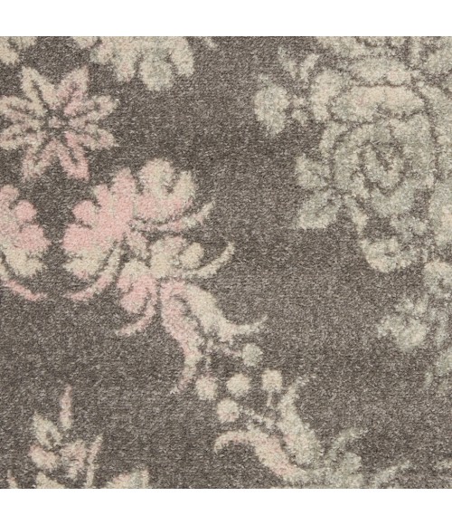 Nourison Tranquil Area Rug TRA09-Grey/Pink