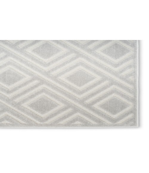 Nourison Casual Light Grey CSU03 9 ft. 2 in. X 12 ft. Rectangle Rug