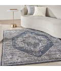Kathy Ireland American Manor Area Rug AMR02 Blue 5'3" x 7'3"