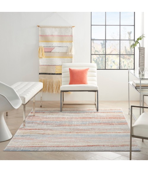 Nourison Elation Area Rug ETN01-Ivory Multicolor