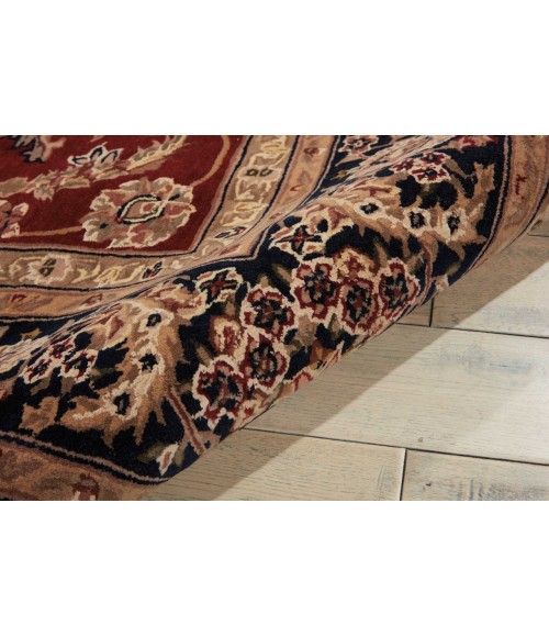 Nourison 2000 Octagon Area Rug 2002-Burgundy