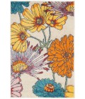 Nourison Allur Area Rug ALR06-Ivory Multicolor