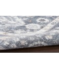 Nourison Astra Machine Washable Dark Blue ASW16 7 ft. 10 in. X 10 ft. Rectangle Rug