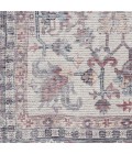 Nicole Curtis Machine Washable Series 1 Area Rug SR104 Black 7' Runner
