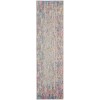Nourison Passion - Psn09 Ivory Multicolor Area Rug 2 ft. 2 X 10 ft. Rectangle