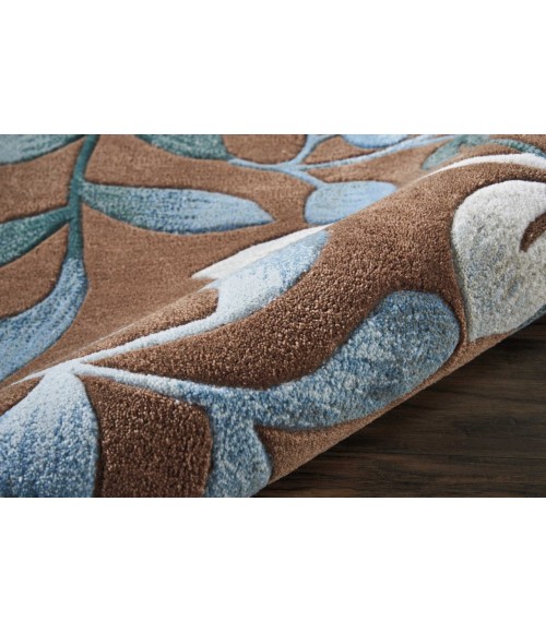 Nourison CONTOUR Area Rug Nourison Contour Runner Area Rug CON02-Mocha
