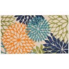 Nourison Aloha - Alh05 Multicolor Area Rug 3 ft. X 5 ft. Rectangle