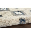 Nourison Scandinavian Shag Ivory/Blue Rug SCN03 5 ft. 3 in. X 7 ft. 9 in. Rect. - Rugs Town Nourison Scandinavian Shag Ivory/Blue SCN03 5 ft. 3 in. X 7 ft. 9 in. Rect. Rug