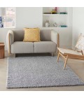 Nourison Shangri-La Area Rug SHI01 Lt Grey 5' x 7'