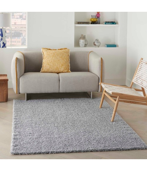 Nourison Shangri-La Area Rug SHI01 Lt Grey 5' x 7'