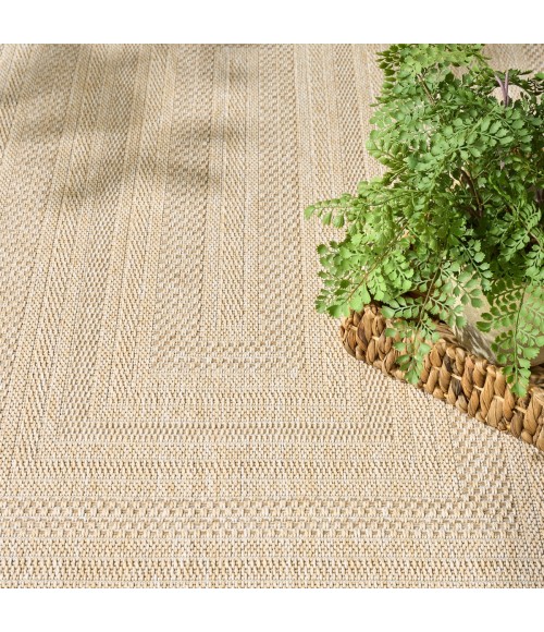 Nourison Tulum Cream TLM04 6 ft. X 9 ft. Rect. Rug