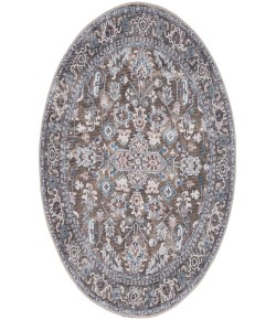 Nourison Home New Concept Washable Olive Ivory SR104 4 ft. Round Rug