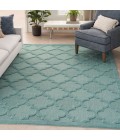 Nourison Easy Care Area Rug Nourison Easy Care Area Rug NES01 Aqua/Teal